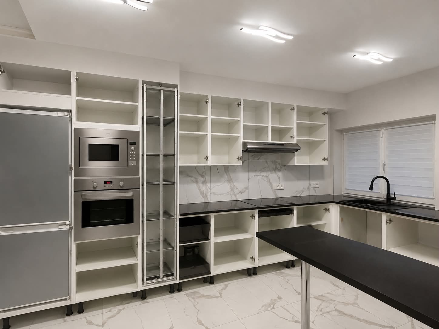 Nouvelle cuisine équipée réalisée par RenovLux